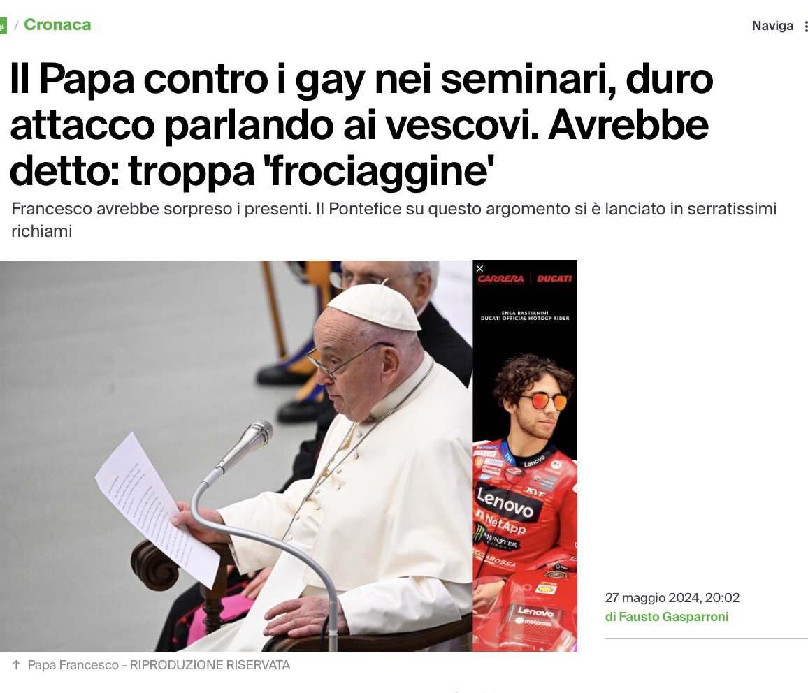 papa-frociaggine-froci-omosessuali-chiesa