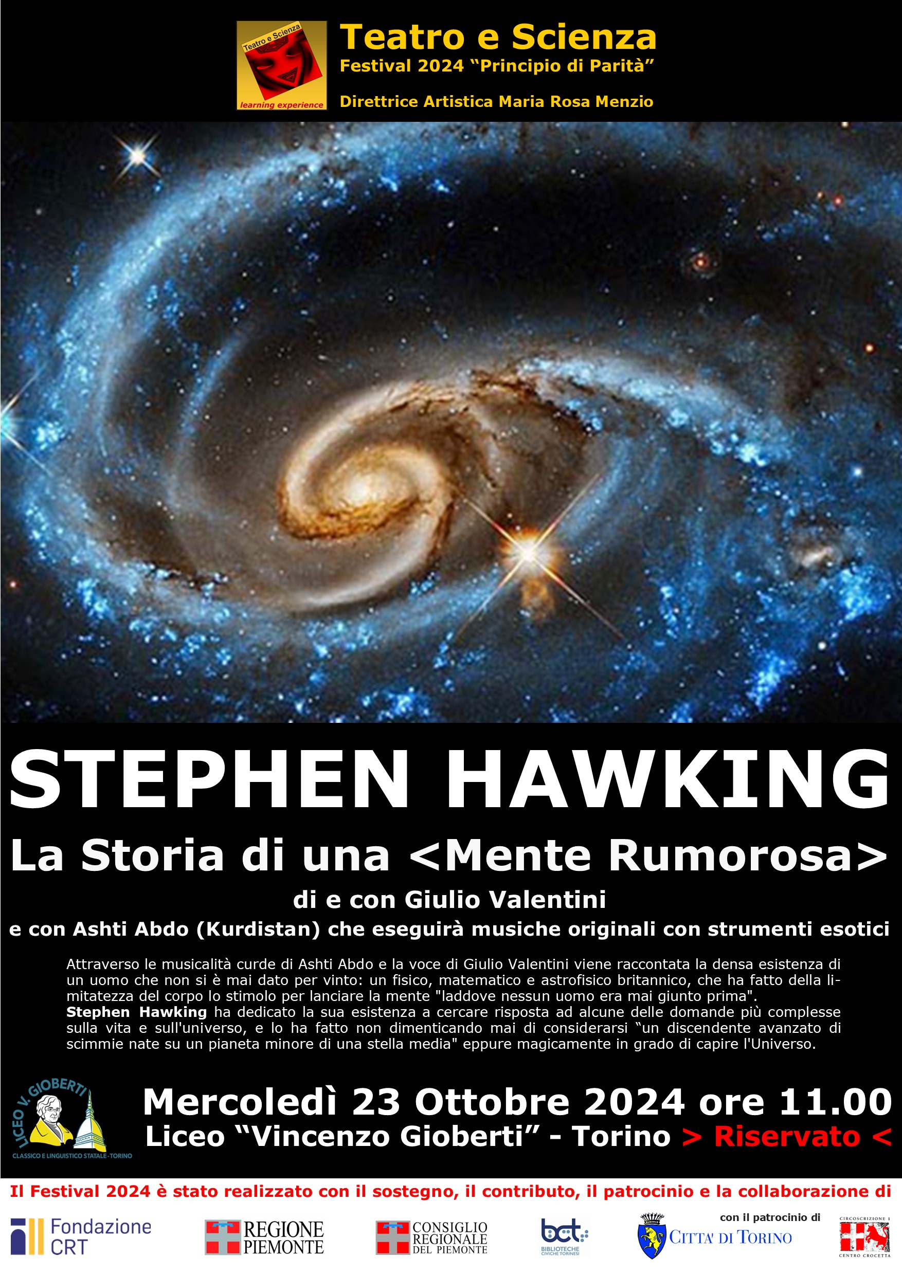 13 - Locandina STEPHEN HAWKING